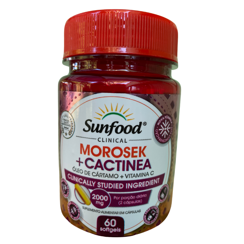 Morosek + Cactíneia Sunfood 2000mg 60 Cápsulas