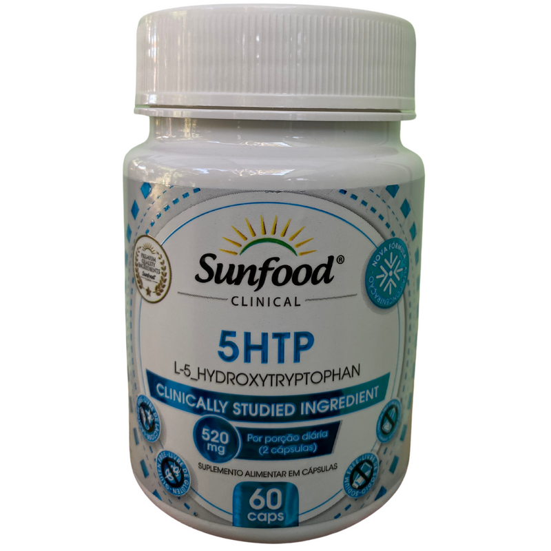 5HTP Sunfood 60 Caps 520Mg