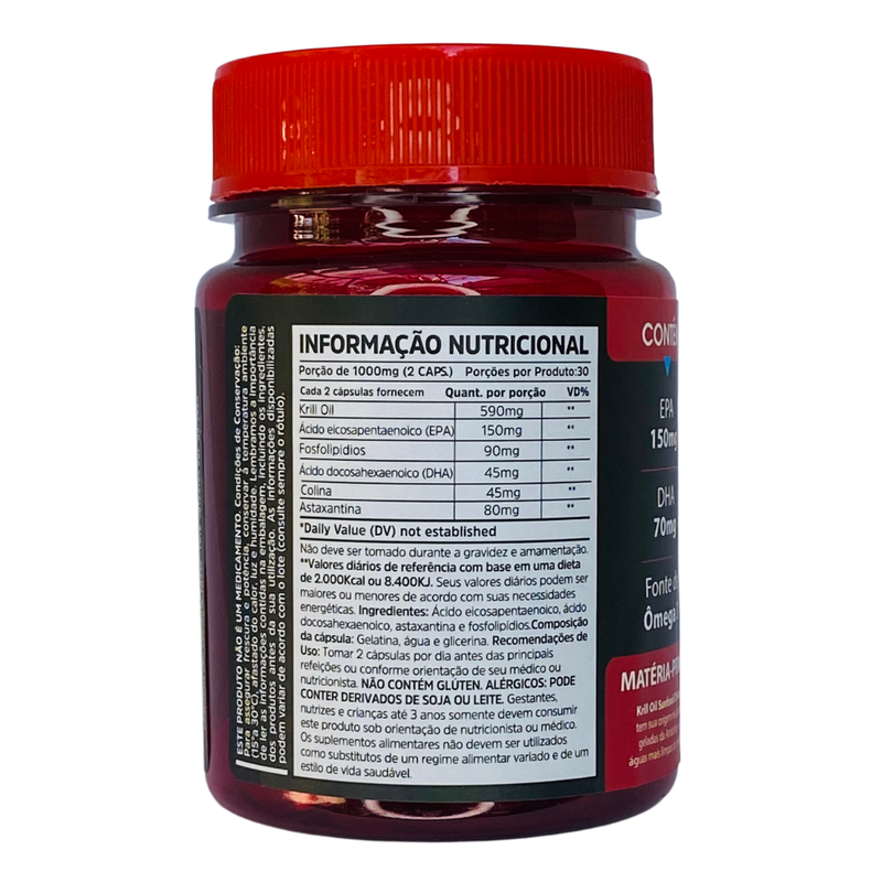 Krill Oil Sunfood 1000mg 60Softgels