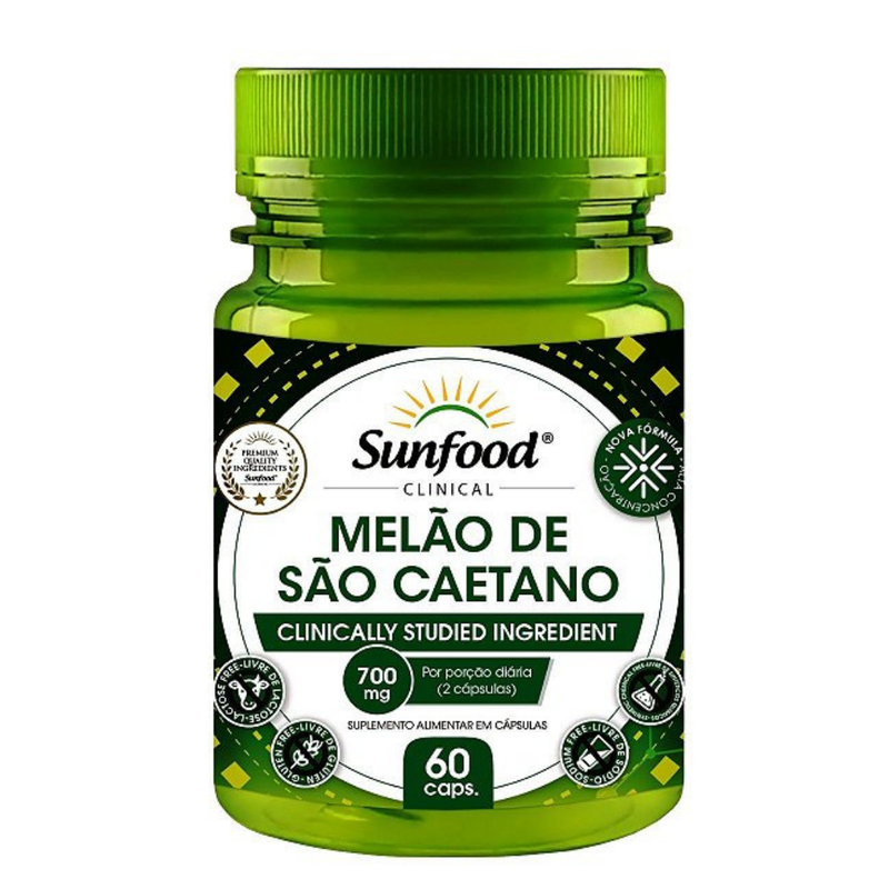 Melão de São Caetano Sunfood 600mg 60Caps