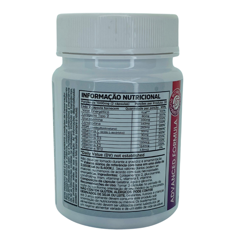 Glucosamina Condroitina Sunfood 1000mg 60Softgels