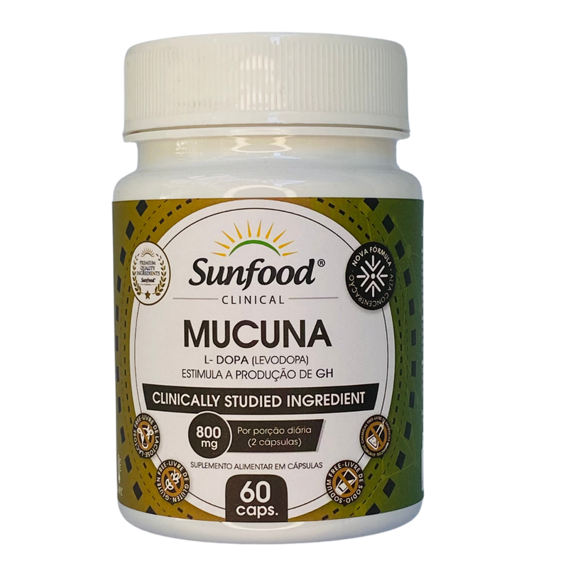 Mucuna Sunfood 800mg 60Caps