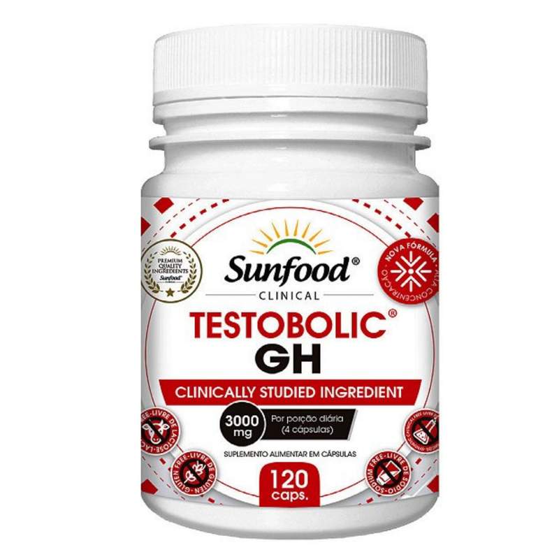 Testobolic GH Sunfood 3000mg 120Caps