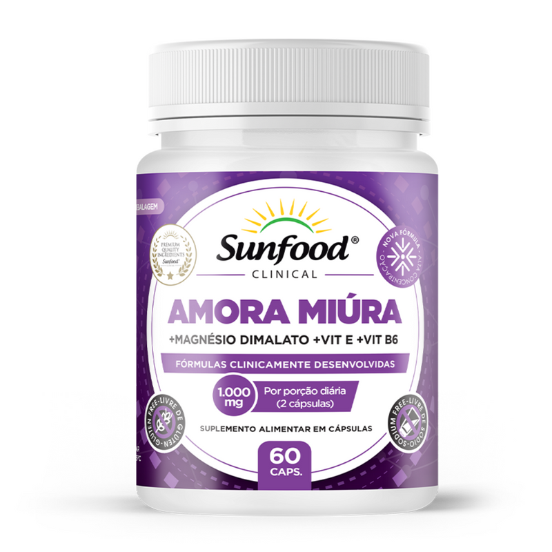 Amora Miúra Sunfood 1000mg 60Caps