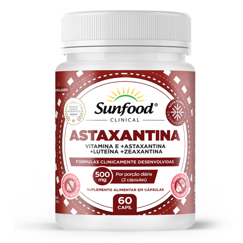 Astaxantina Sunfood 500mg 60Caps