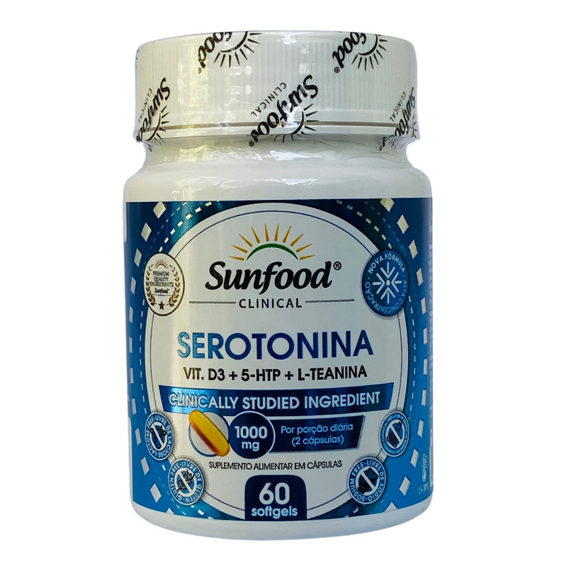 Serotonina Sunfood 1000mg 60Softgels