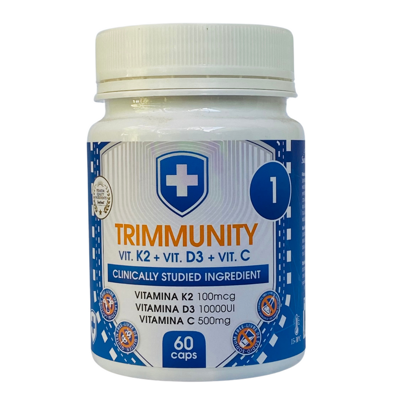 Trimmunity Vit K2 Vit D3 Vit C Sunfood 60Caps