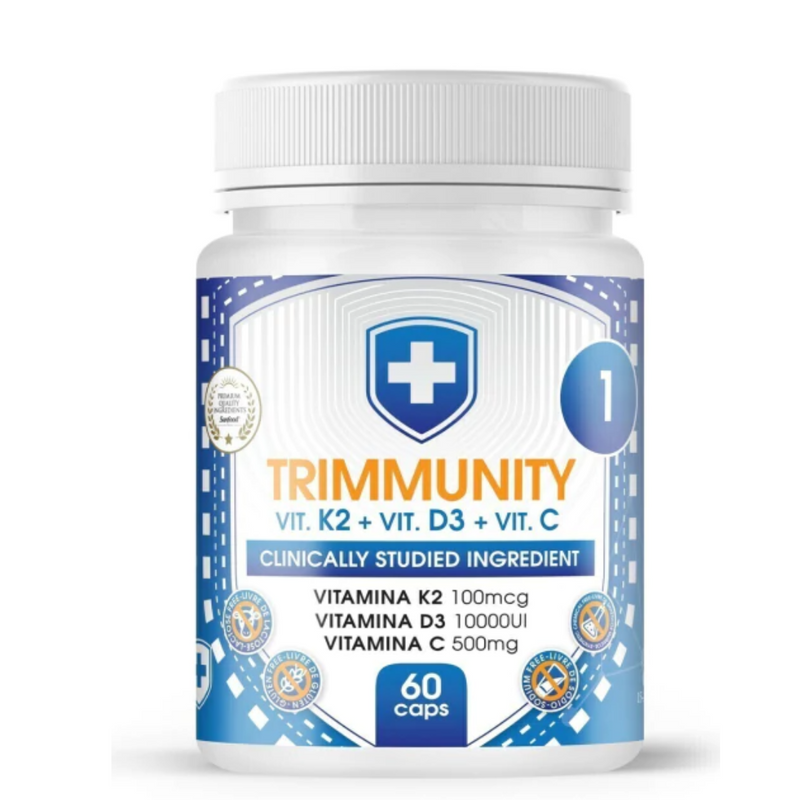 Trimmunity Vit K2 Vit D3 Vit C Sunfood 60Caps