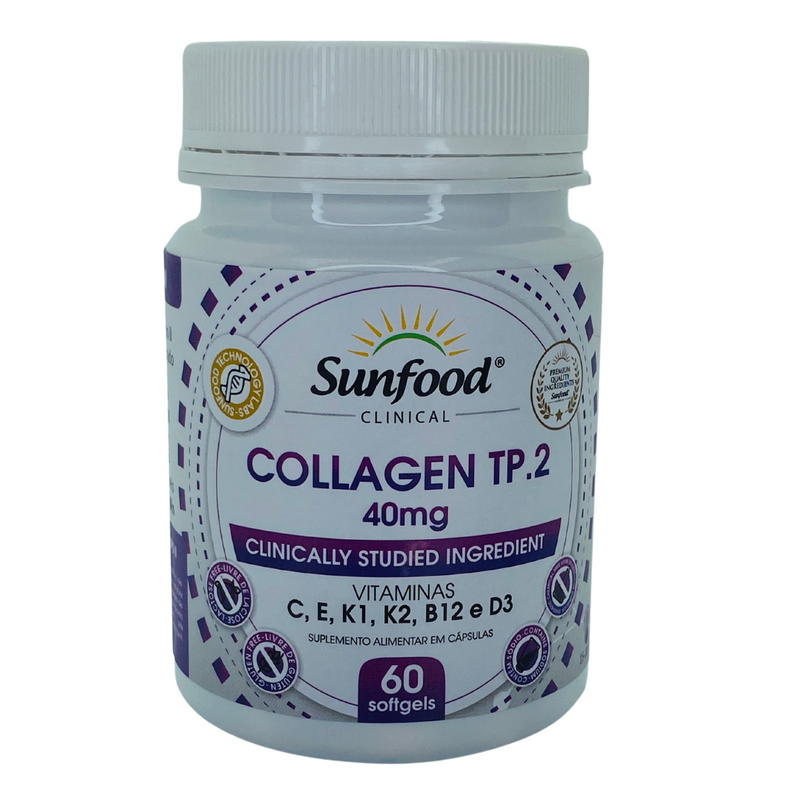 Collagen TP2 Sunfood 40mg 60Caps