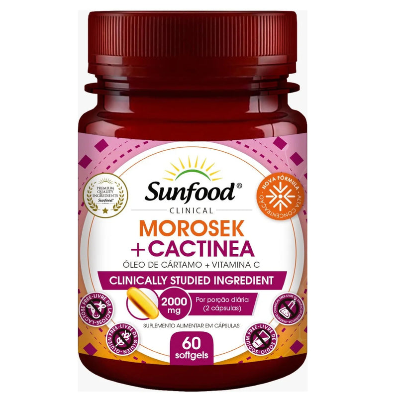 Morosek + Cactíneia Sunfood 2000mg 60 Cápsulas